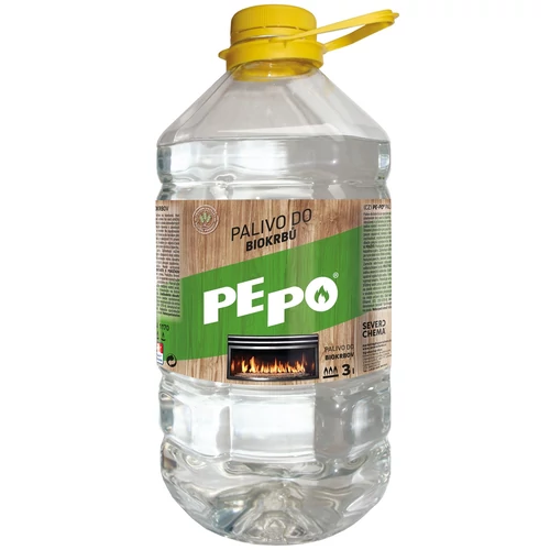Üzemanyag PE-PO®, bioetanol kandallóhoz, 3000 ml, bioüzemanyag, bioetanol, bioalkohol kandallóhoz