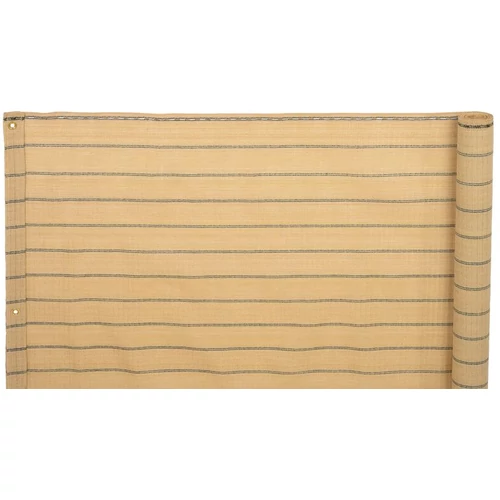 Árnyékoló háló GoldScreen BE, 1x5 m, UV, 185 g/m2, bézs, 50 cm-es lyukakkal
