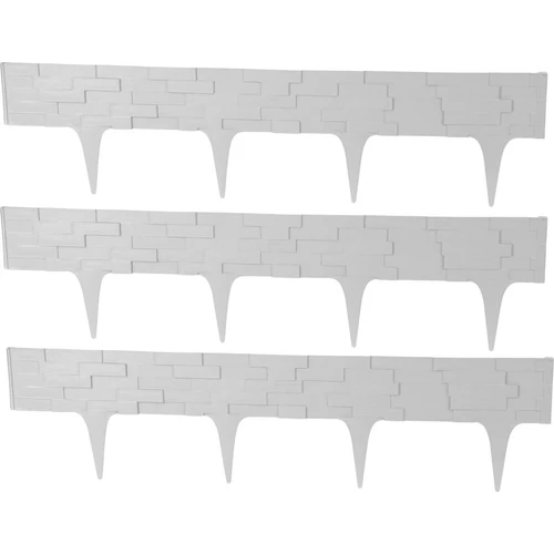Palisád StonePalisade, Hosszúság 2,37 m, grafit, 3 db-os csomag, 790x95/200 mm, UV-álló