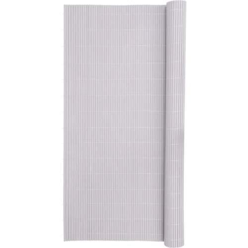 Kerítés Ence DF13, PVC, 1500 mm, 3 m hosszúságú, világosszürke, 1300g/m2, UV