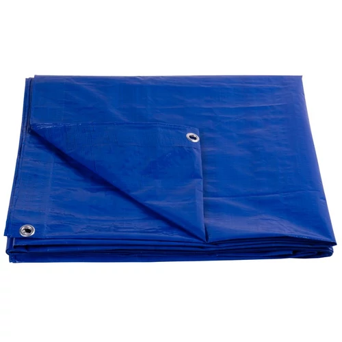 Takaróponyva Tarpaulin Standard 2x8, 80 g/m2, kék, fűzőlyukakkal