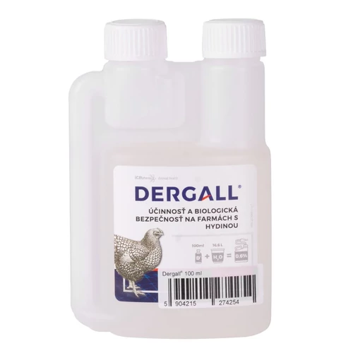 DERGALL® 100 ml, Parazitaellenes szer, baromfihoz