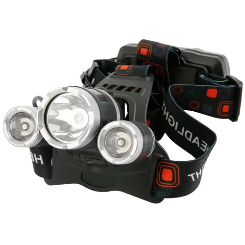 Fejlámpa Strend Pro Headlight H931, T6+2 XPE LED, 300 lm, 1200 mAh, USB töltés