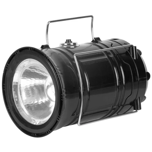 Lámpa Strend Pro Camping CL102, LED, 80 lm, 1200 mAh, láng effektus, kempinglámpa, szolár töltés, US