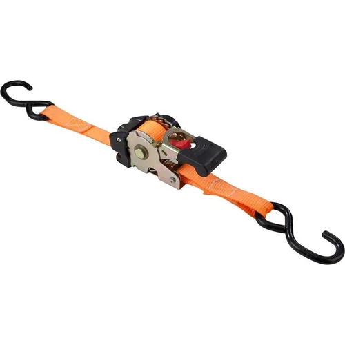 Rögzítő heveder Strend Pro, önfeltekerő racsnis pánt, 25 mm, H-1,8 m, max. 300 kg