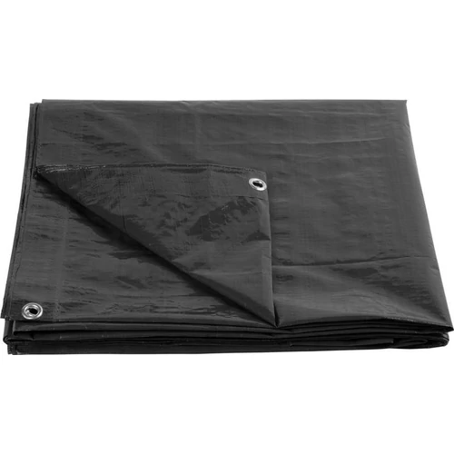 Takaróponyva Tarpaulin Strong 10x15 m, 200 g/m, antracit, fűzőlyukakkal