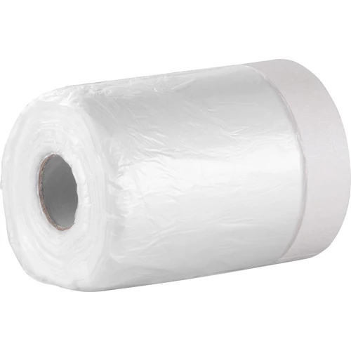 Takarófólia Strend Pro, 550 mm, H-30 m, PE, festő, maszkoló ragasztószalaggal, takaró, padlóra