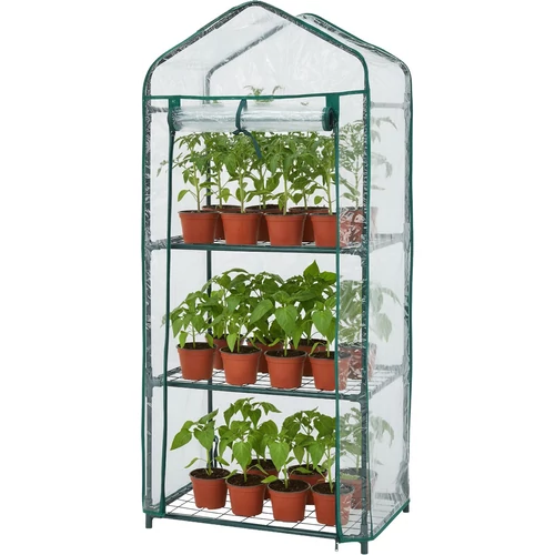 Palántázó Strend Pro Greenhouse, fólia, 598x390x1260 mm, fóliasátor