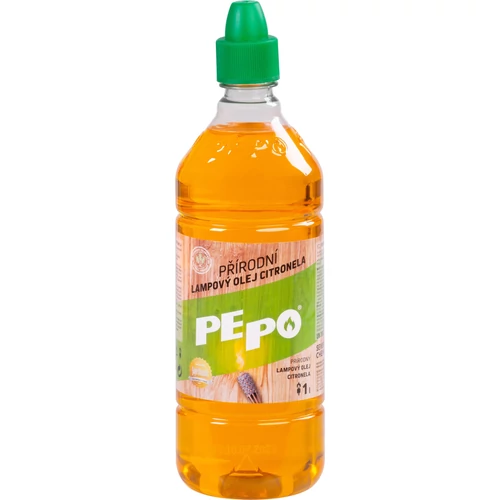 Olaj PE-PO®, lámpa, 1000 ml, természetes, riasztó, szúnyogok ellen, Citronella