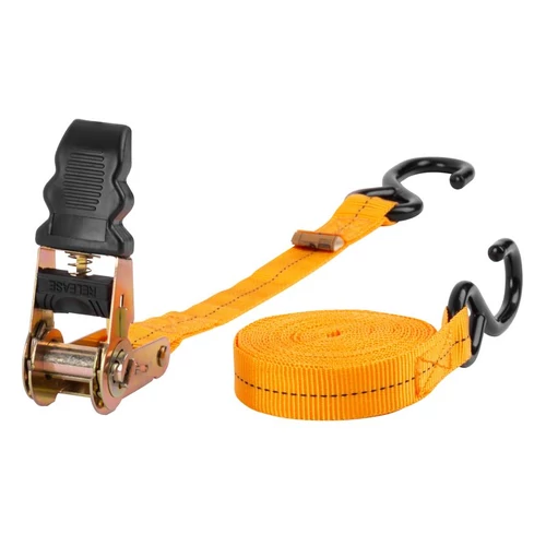 Rögzítő heveder Strend Pro, racsnis pánt, 25 mm, H-4,5 m, max. 500 kg