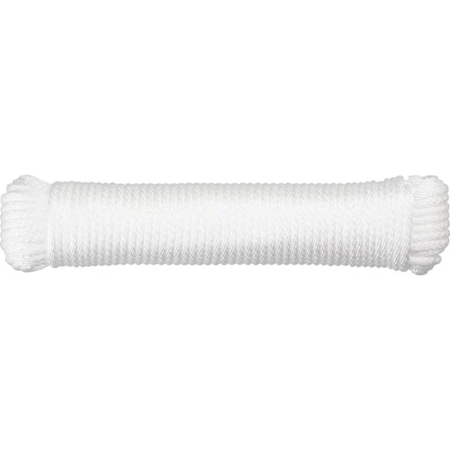 Ruhaszárító kötél Cloth-Line, L-20 m/4 mm, PP, fehér