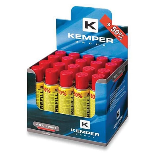 Gáz KEMPER 10051, bután, 90 g-os patron, 150 ml, töltéshez, öngyújtókhoz, kiszerelés