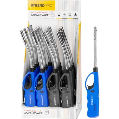 Öngyújtó Strend Pro FLEXI Windproof, szélálló, Sellbox 16 db