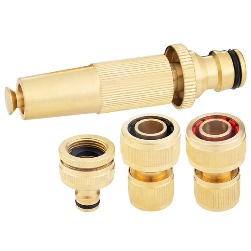 Csatlakozókészlet Strend Pro Garden GF343, öntöző, kerti, adapter 3/4"-1, csatlakozók 3/4", fúvóka