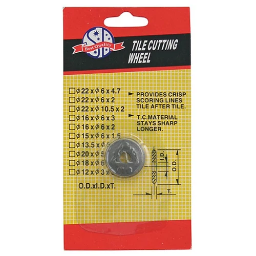 Vágókerék ULTRA PRO (22,5x6 mm), pótalkatrész, 212907, 212908 és 212910 csempevágóhoz