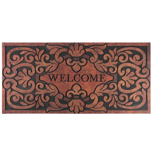 Lábtörlő MagicHome RBM 116, bejárati, Welcome, gumi, 120x58 cm