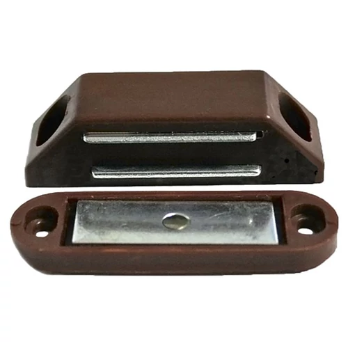 Mágnesek T0372, ajtóhoz, 62 mm, barna