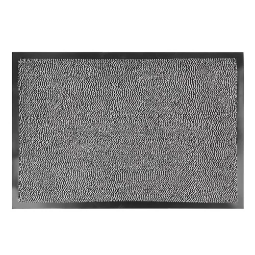 Lábtörlő MagicHome, bejárati, 40x60 cm, fekete/szürke