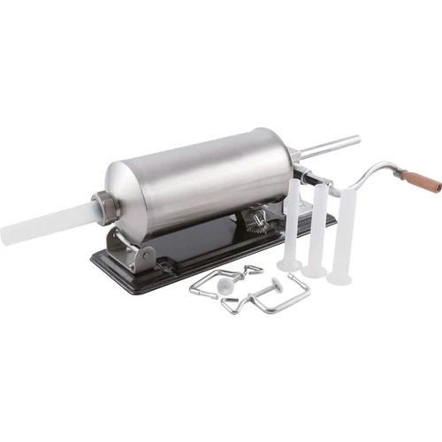 Töltő MagicHome SM208, kolbász és hurka töltéséhez, vízszintes, 4 kg, kézi