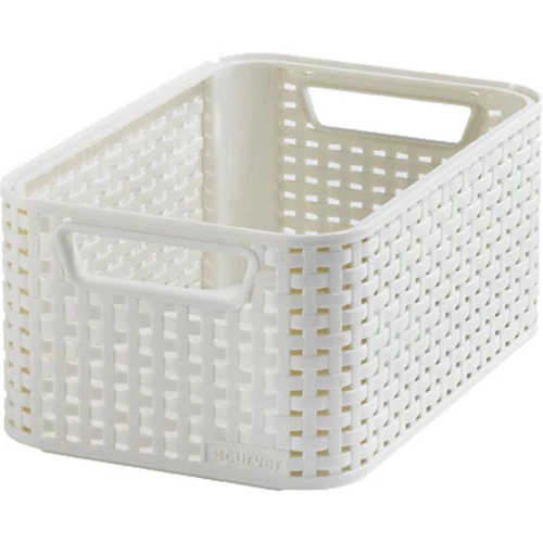 Kosár Curver® STYLE2 S, krémszínű, 28x19x12 cm