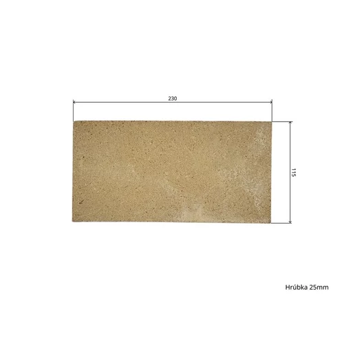 Šamot 23 x 11,5 x 2,5