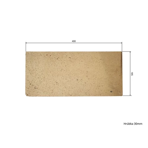 Šamot 40 x 18,5 x 2,5