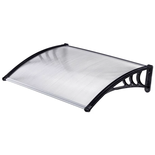 Előtető DIY501, ajtó fölé, 100 x 120 cm szélesség, polikarbonát