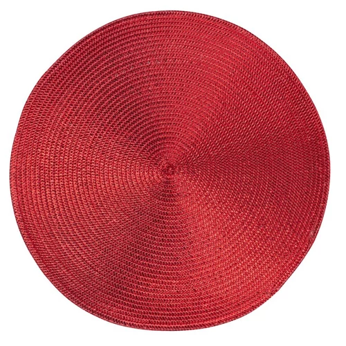 Alátét MagicHome, tányér alá, 38 cm, piros