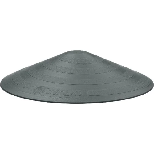 Ajtóütköző DOORSTOPPER, ütköző, műanyag ajtóhoz, padlóra, szürke