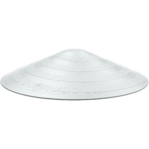 Ajtóütköző DOORSTOPPER, ütköző, műanyag ajtóhoz, padlóra, fehér