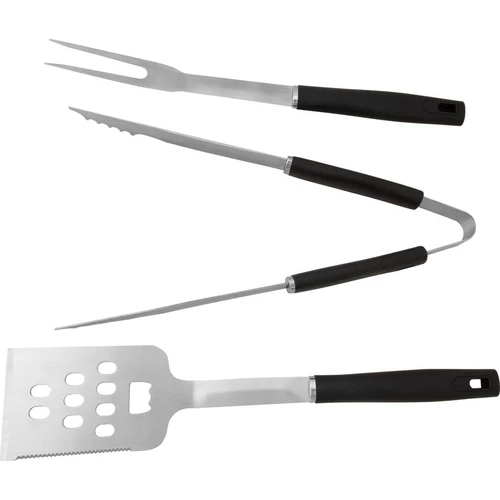 Szerszámkészlet Strend Pro Grill, grillezéshez és sütéshez, rozsdamentes acél, 3 részes