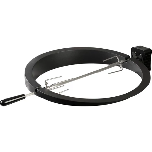 Nyárs Kamado Egg 23" grillhez, grillező, elektromos, nyárs sütéshez, nyárs, 230V, 3xAA