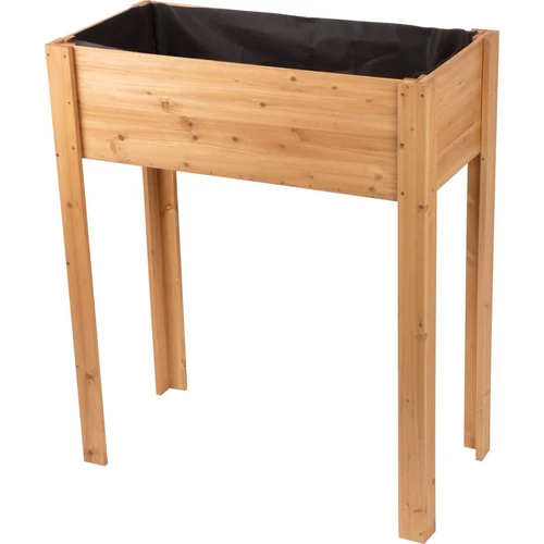 Magaságyás Strend Pro Garden, 84x40x98 cm, fa, magasított, lábakkal
