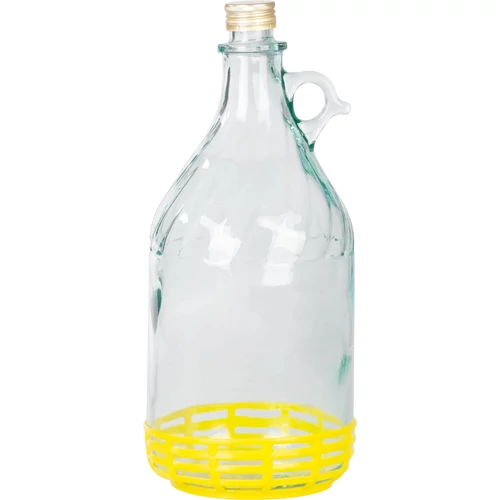 Demizson Strend Pro Stella, 3 liter, üveg, borhoz és pálinkához, záródugóval