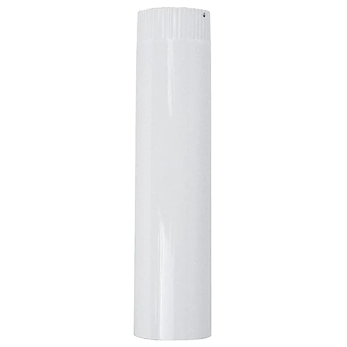 Füstcső Smalt 0500 mm, fehér, zománcozott, 120 mm