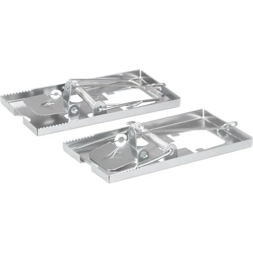 Csapda MH5079S Ironkiller, egerekre, fém, 120x65x0.5 mm, 2 db-os csomag