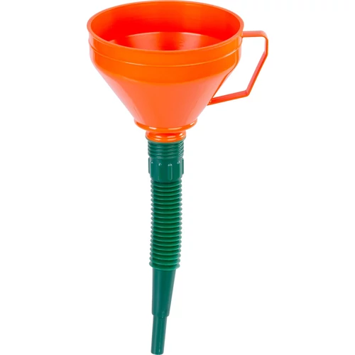 Tölcsér Strend Pro FFX160, üzemanyaghoz, flexibilis nyakkal, 160 mm