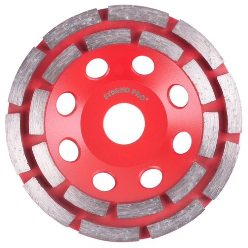 Tárcsa Strend Pro Premium CGW22, 125 mm, 2rowsCup, csiszoló, gyémánt, betonhoz, duplasoros