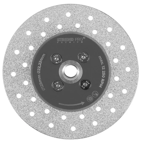 Tárcsa Strend Pro Premium, 125 mm, M14, gyémánt, vágó és csiszoló, kétoldalas