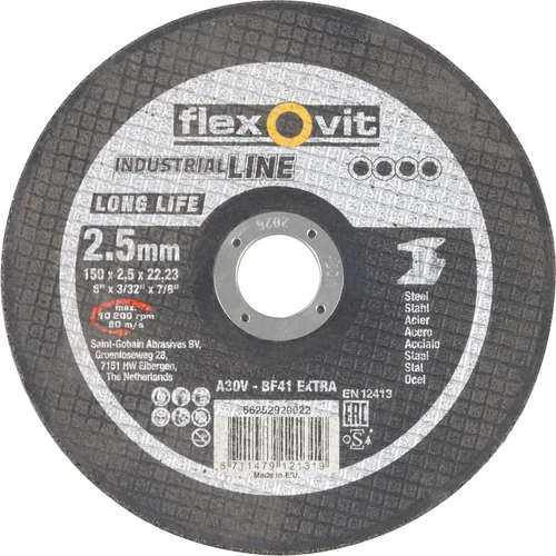 Flexovit 150 x 2,5 x 22,23 tárcsa