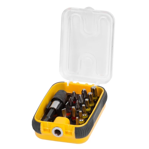 Bit készlet Strend Pro YF40501, 15 részes, S2 + bittartó