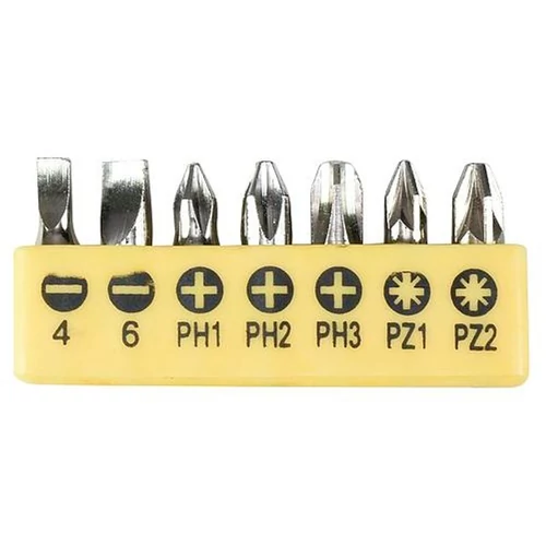 Bit készlet Strend Pro YF40515, 7 részes, S2, PLO 4-6, PH 1-2-3, PZ 1-2