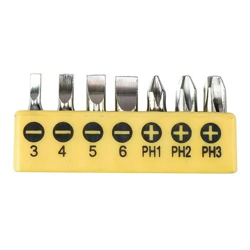 Bit készlet Strend Pro YF40516, 7 részes, S2, PLO 3-4-5-6, PH 1-2-3