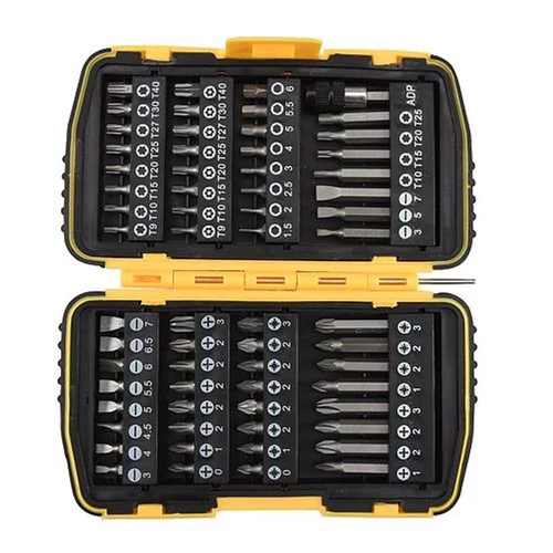 Bit készlet Strend Pro YF40206, 64 részes, CrV