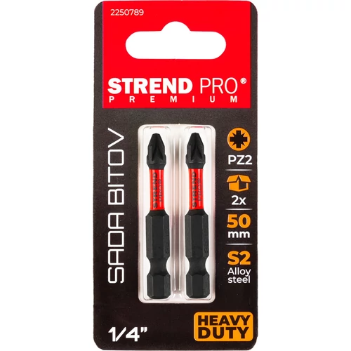 Bit Strend Pro Premium Pozidriv, PZ 2, csomag 2 db