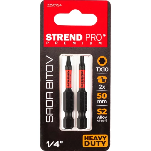 Bit Strend Pro Premium Torx, T 10, csomag 2 db