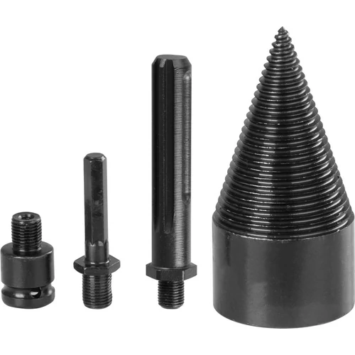Hasítóék Strend Pro, kúp, 60 mm, 3x adapterrel, fához