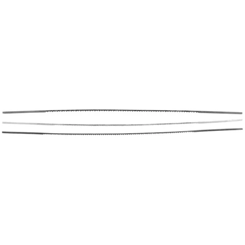 Dekopírfűrészlap készlet, 130 mm, 36 db - 12 db fűrészlap fához, 24 db fűrészlap fémhez