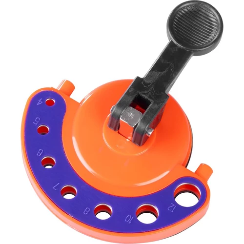 Sablon Strend Pro, furatok fúrásához, tapadókoronggal, 4-12 mm