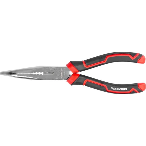 Fogó Strend Pro Premium ComfortGrip DL413, 200 mm, hajlított orrú